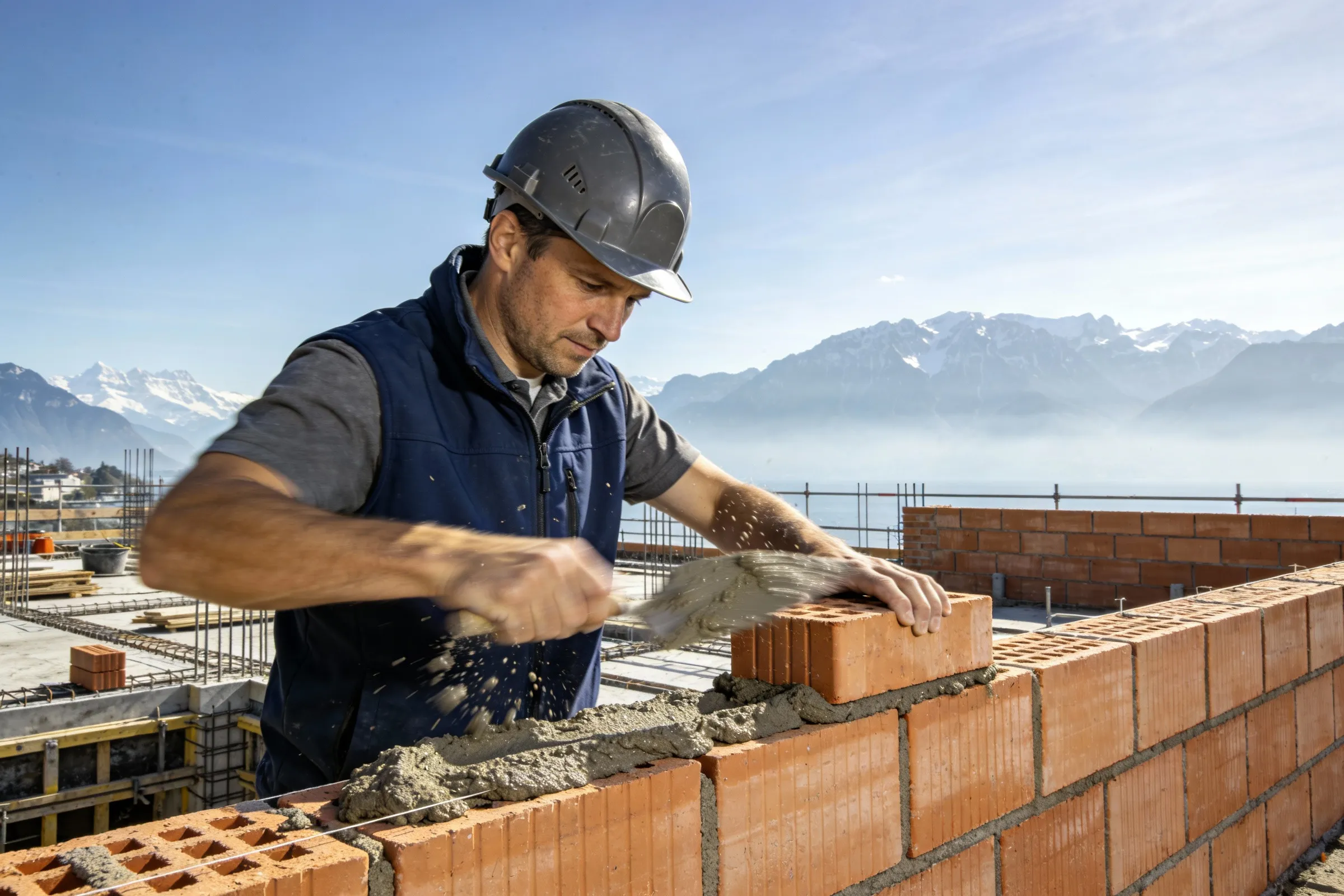 Maçon bâtiment qualifié (H/F) - Genève